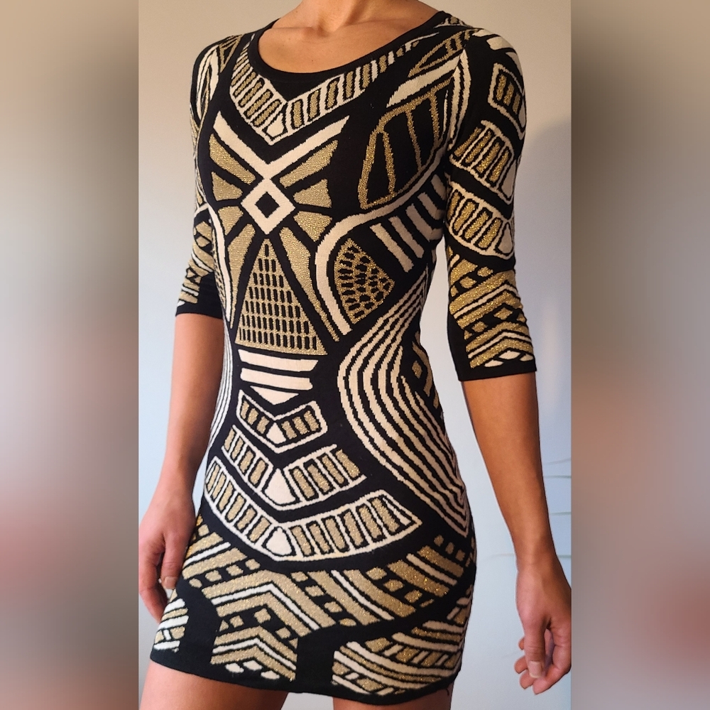 Forever 21 Pattern Sweater Dress